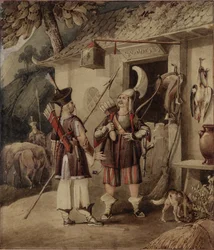 Chinese Tartars in Their War Costume